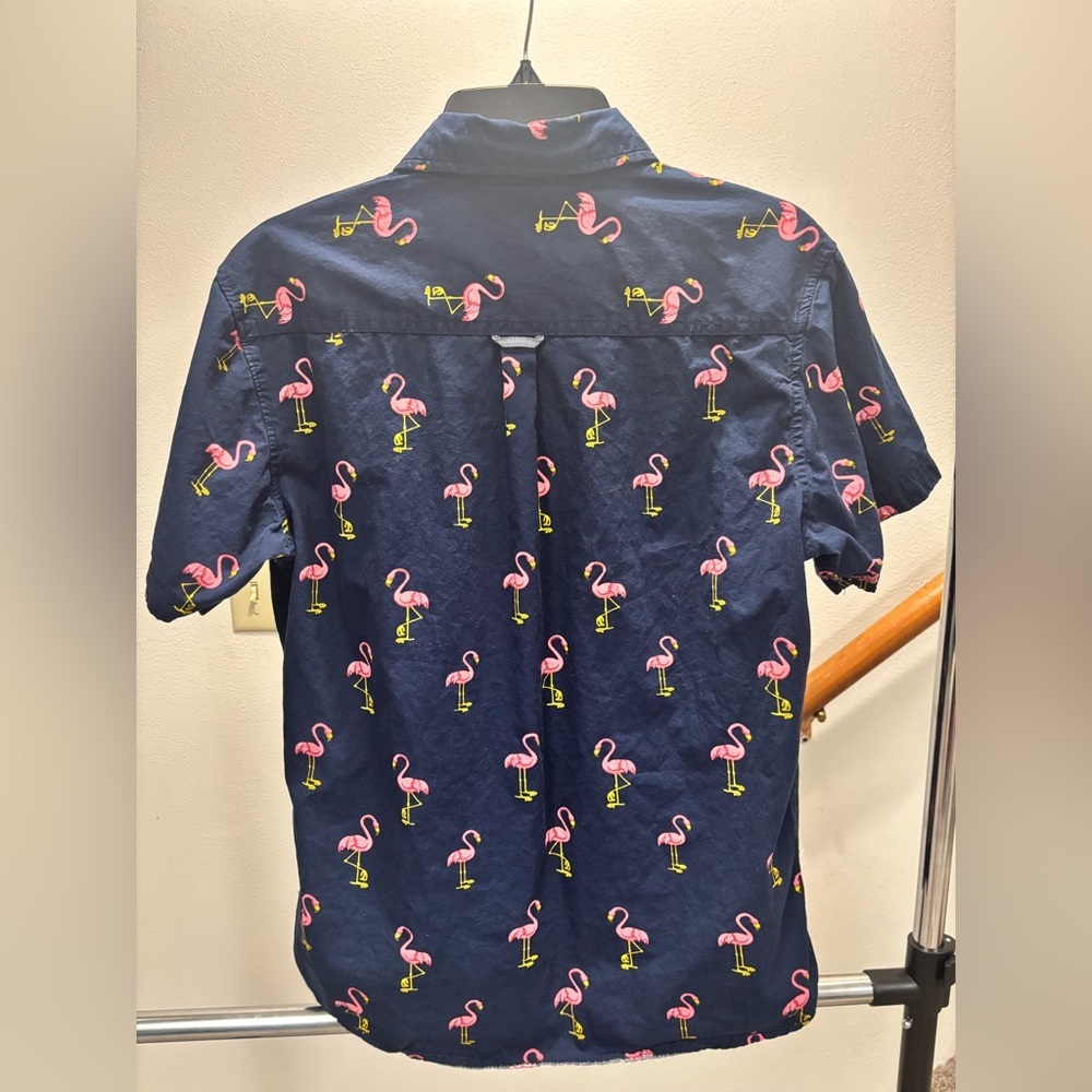 Flamingo Men’s Hungtington BC‎ button down short sleeve shirt - Picture 4 of 4
